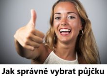 jak správně vybrat půjčku